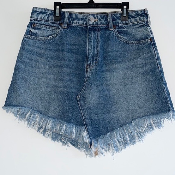 Free people bailey denim skirt - Picture 1 of 9